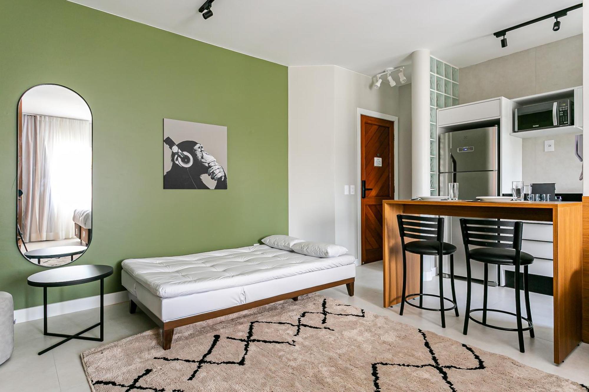 Predio Com Apartamentos Completos, Com Piscina E A Passos Da Praia - Agua Marinha ฟลอเรียนอโปลิส ภายนอก รูปภาพ