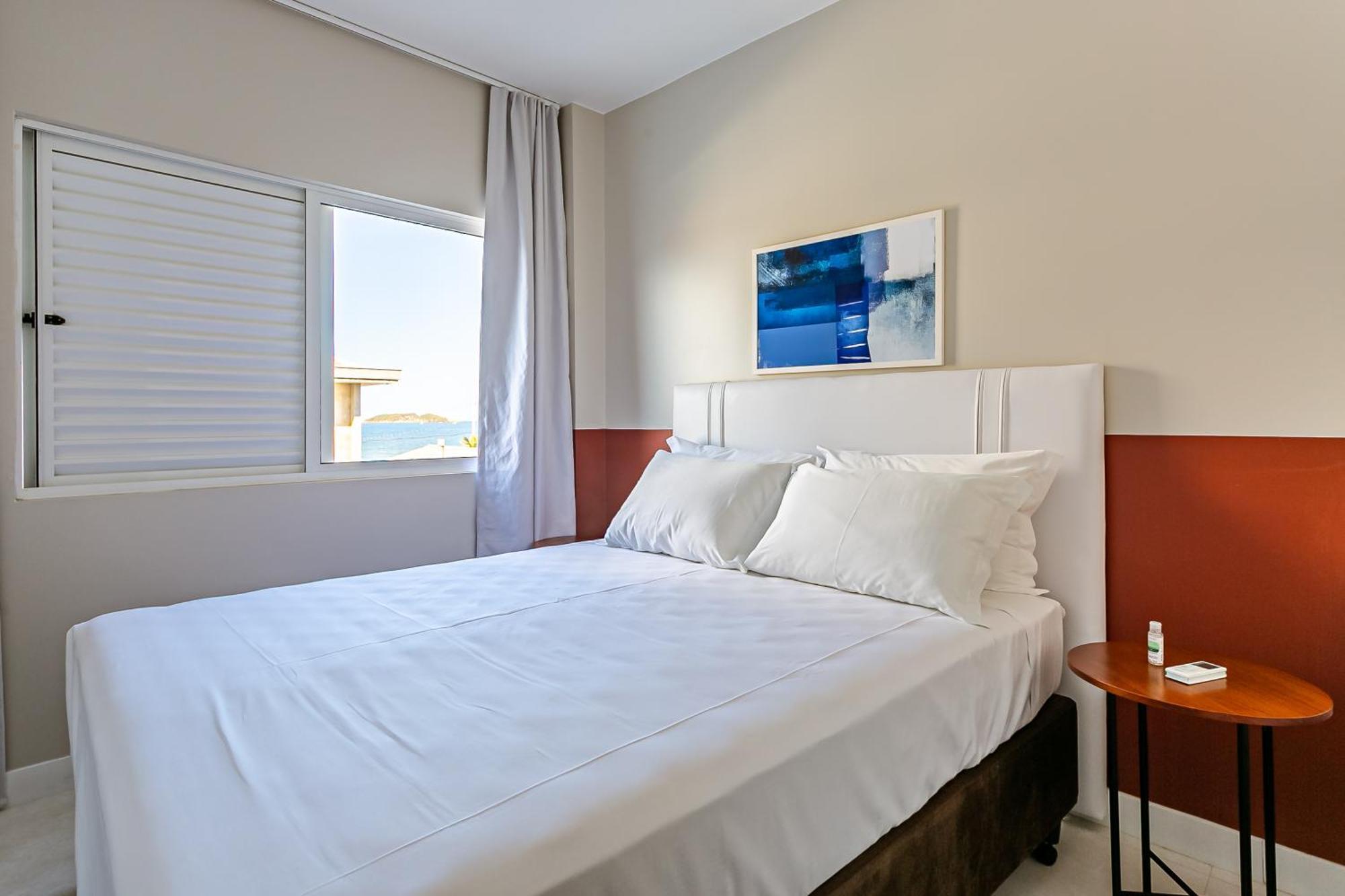 Predio Com Apartamentos Completos, Com Piscina E A Passos Da Praia - Agua Marinha ฟลอเรียนอโปลิส ภายนอก รูปภาพ