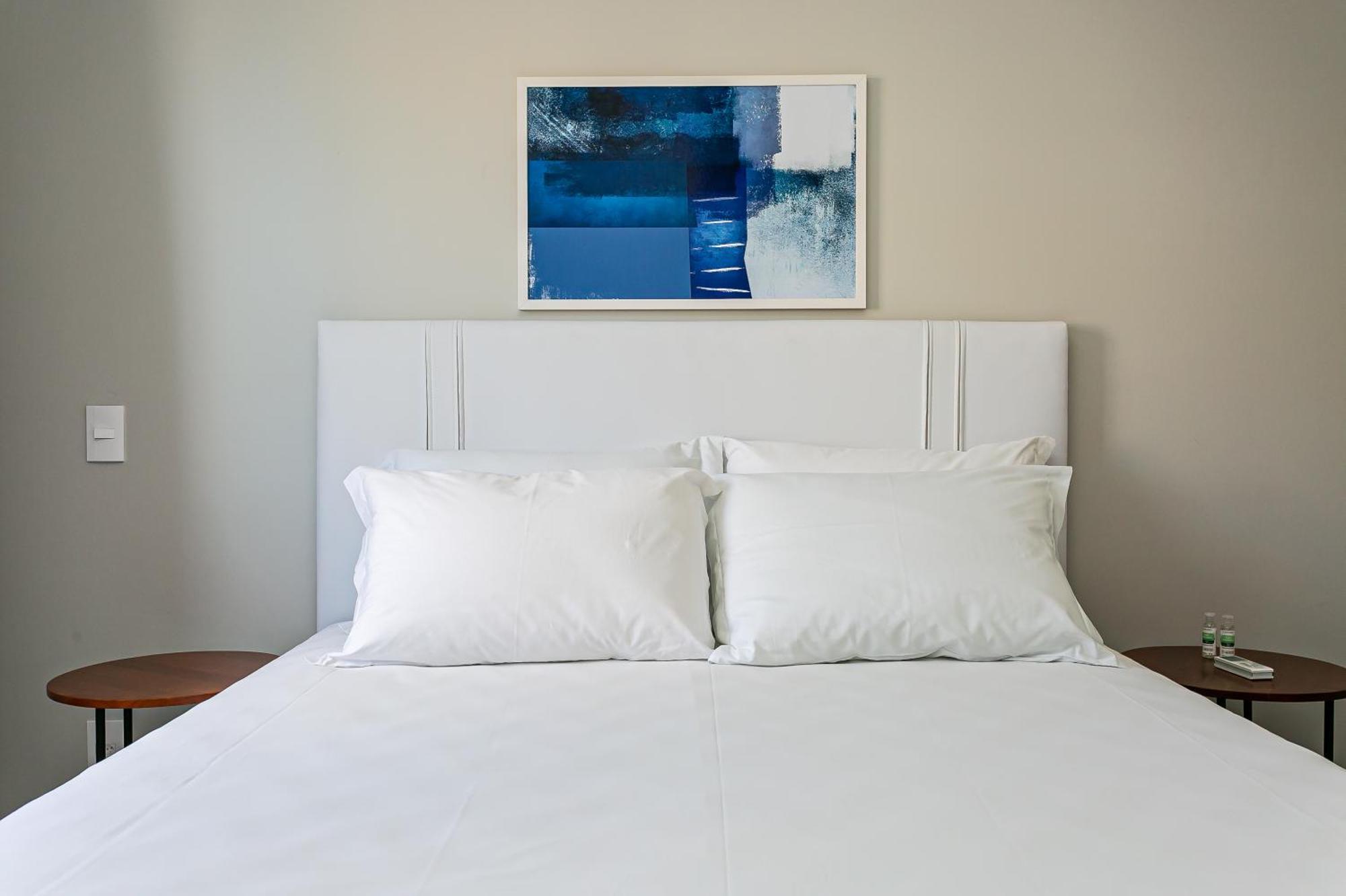 Predio Com Apartamentos Completos, Com Piscina E A Passos Da Praia - Agua Marinha ฟลอเรียนอโปลิส ภายนอก รูปภาพ